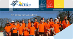 Desktop Screenshot of denakker.nl