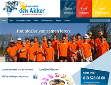 Tablet Screenshot of denakker.nl